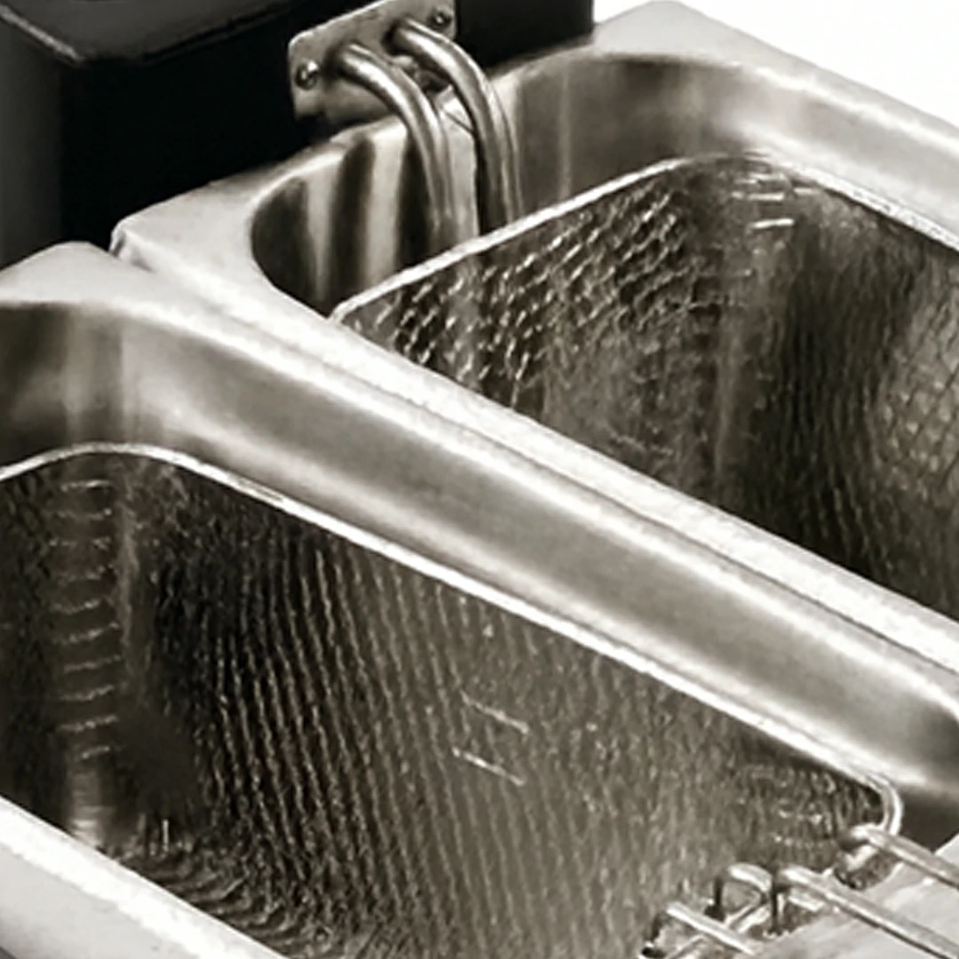 Friteuse de Comptoir Double Cuve