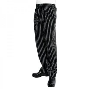 Pantalon de cuisine mixte baggy