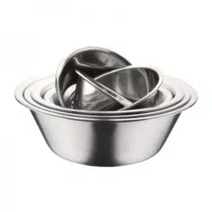 Bassine tout usage Vogue, en acier inoxydable, 1 litres