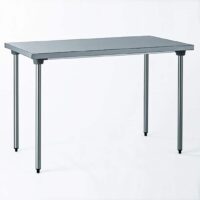 Table inox centrale L 2000 x P 1100 x 850 mm