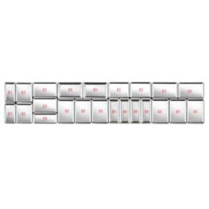 Plats inox pour vitrines réfrigérées profondeur 820 mm, plat charcutier B7