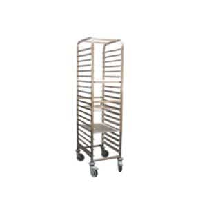 Echelle démontable en inox, profondeur 630 mm