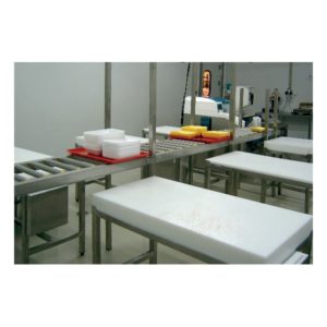 Convoyeur gravitaire inox, inox AISI 304, profondeur 530