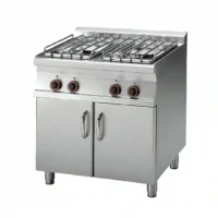 Piano de cuisson à gaz sur meuble