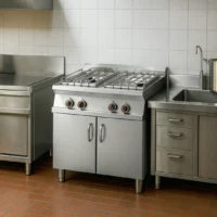 Piano de cuisson sur meuble placard fermé, gamme 700