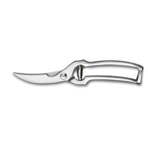 Sécateur à volaille en inox, lame à ressort, longueur 250 mm