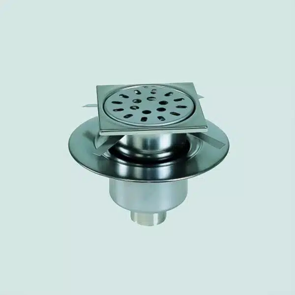 Siphon inox pour sols carrelés