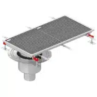 Caniveau de sol inox professionnel