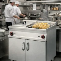 Friteuse électrique en inox AISI 304, gamme 700