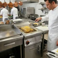 Friteuse Électrique Professionnelle en Inox AISI 304