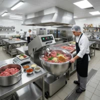 Mélangeur à Viande Professionnel 165L Inox