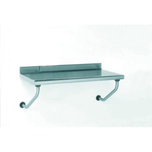 Table inox suspendue TS 15N, largeur 700 mm