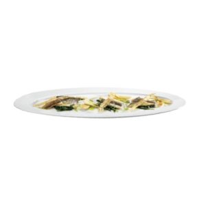 Plat creux en mélamine, bords larges