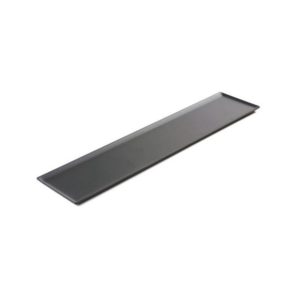 Plat de présentation format pâtissier, en plexiglas, 600 x 150 mm