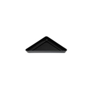 Bac triangulaire pour vitrine profondeur 700 mm, en ABS