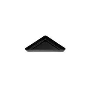Bac triangulaire pour vitrine profondeur 700 mm, en ABS