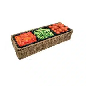 Panier rectangulaire, L 550 x P 195 x H 110 mm