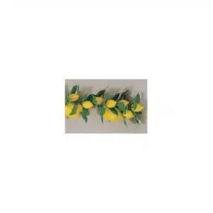Guirlande pour vitrine, citrons et feuilles, longueur 1800 mm