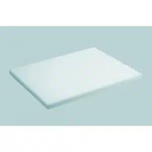 Plaque polyéthylène blanc, largeur 600 mm, ép 25 mm
