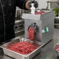 Hachoir à Viande Professionnel Monophasé en Inox AISI 304
