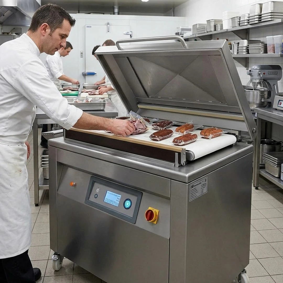 Machine Sous Vide Automatique Inox BUSCH 160 m³/h