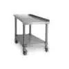 Supports en inox pour plaques grillades largeur 1520 mm
