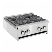 Feux vifs à gaz 4 brûleurs