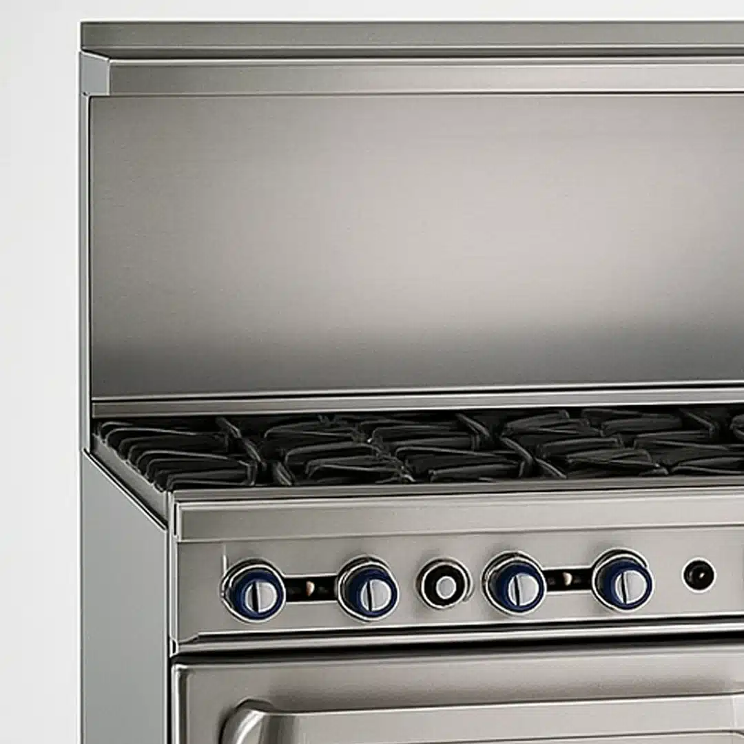 Fourneau Professionnel sur 2 Fours à Gaz de 10 kW