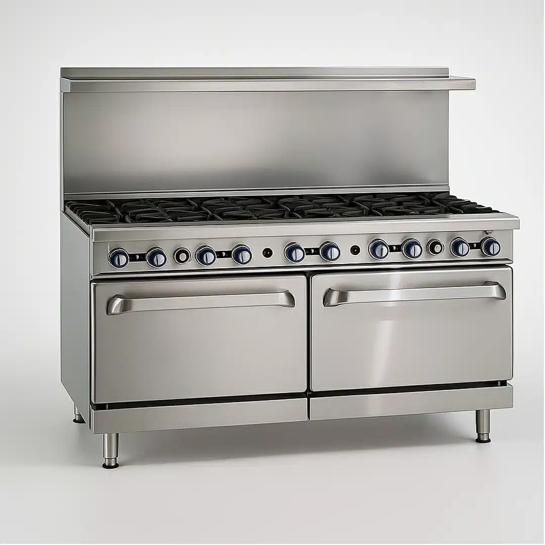 Fourneau 10 feux vifs sur 2 fours