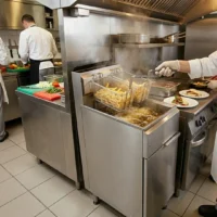 Friteuse gaz tubulaire capacité 14 litres