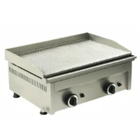 Plaque à hamburger 2 brûleurs