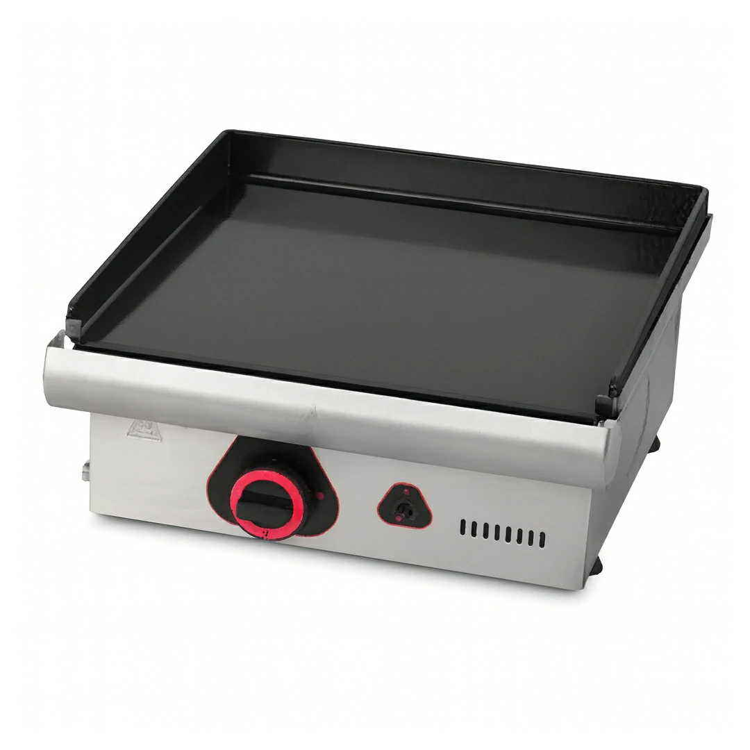 Plaque à sancker à gaz lisse