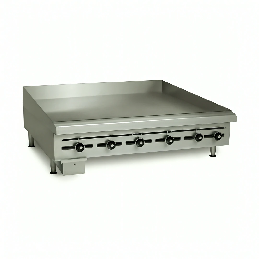 Plaque de cuisson à gaz 6 brûleurs