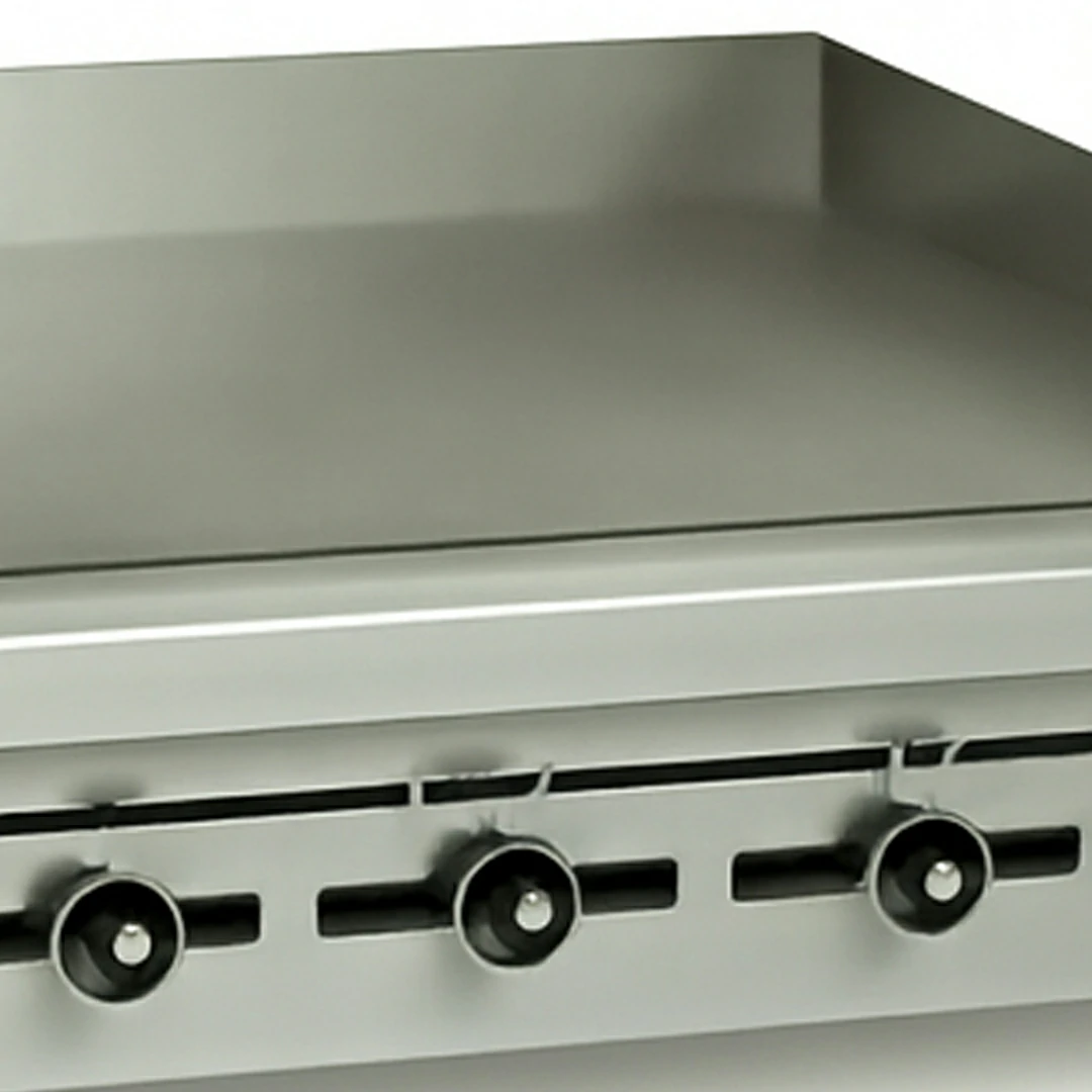 Plaque de cuisson haute puissance avec modèle à gaz