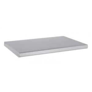 Dessus de meuble inox, sans dosseret, profondeur 600 mm