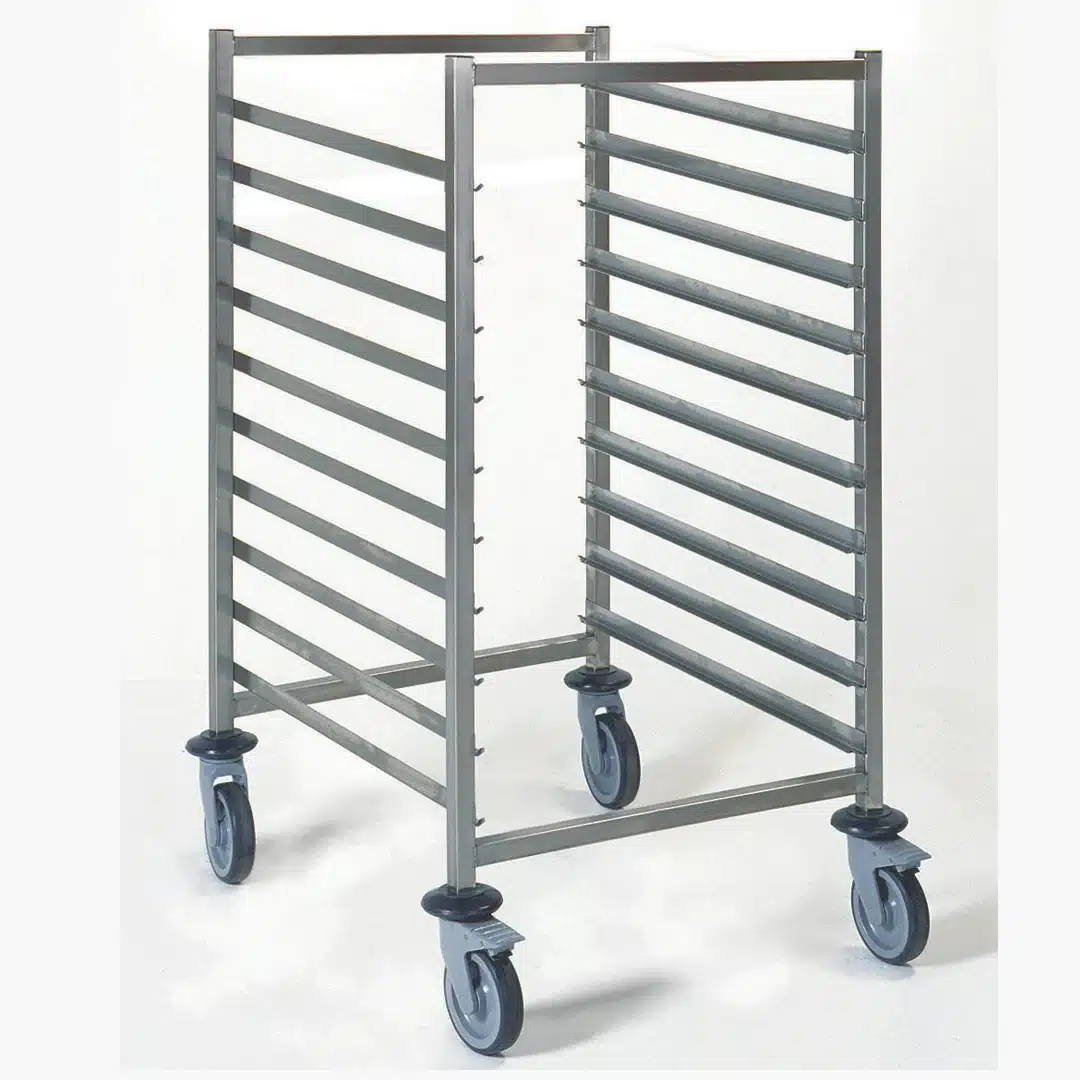 Roues De Chariot M10 En Acier Inoxydable 304 - Diamètre 2 Pouces, Capacité 50 Kg, Support Coulissant Silencieux, Gris Foncé