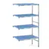 Rayonnage angle clayette polypropylène à niveaux GN