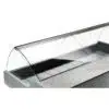 Fermeture arrière en flex pour vitrine réfrigérée d'exposition poisson L 2500 mm