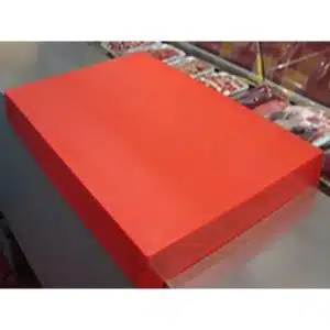 Planche de découpe en polyéthylène, pour banque réfrigérée, couleur rouge