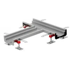 Caniveau Modul 125, éléments de jonction, en L, sans pente, profondeur 125 mm