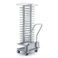 Chariot à assiettes pour fours mixtes 20 niveaux GN 2/1