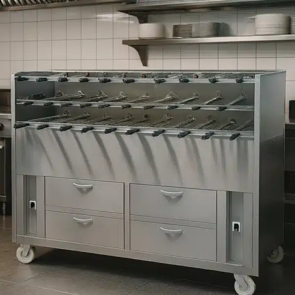 Churrasco au Charbon avec grills