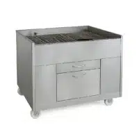 Churrasco professionnel avec ventilation
