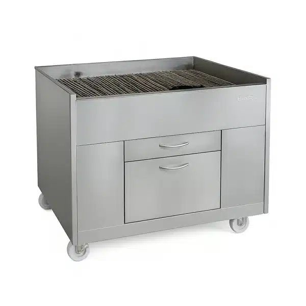 Churrasco professionnel avec ventilation