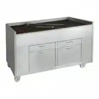 Churrasco professionnel, sans ventilation