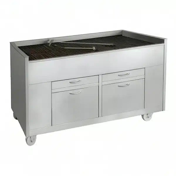 Churrasco professionnel, sans ventilation