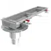 Caniveau Modul 200 sortie verticale en bout