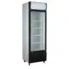 Vitrine de présentation boissons au gaz, 1 porte battante, 320 L