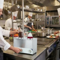 Chauffe-Sauce Professionnel Double en Acier Inoxydable 400W