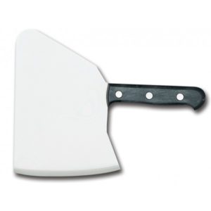 Couteau parisien, manche ABS noir à 3 rivets alu, longueur lame : 285 mm,
